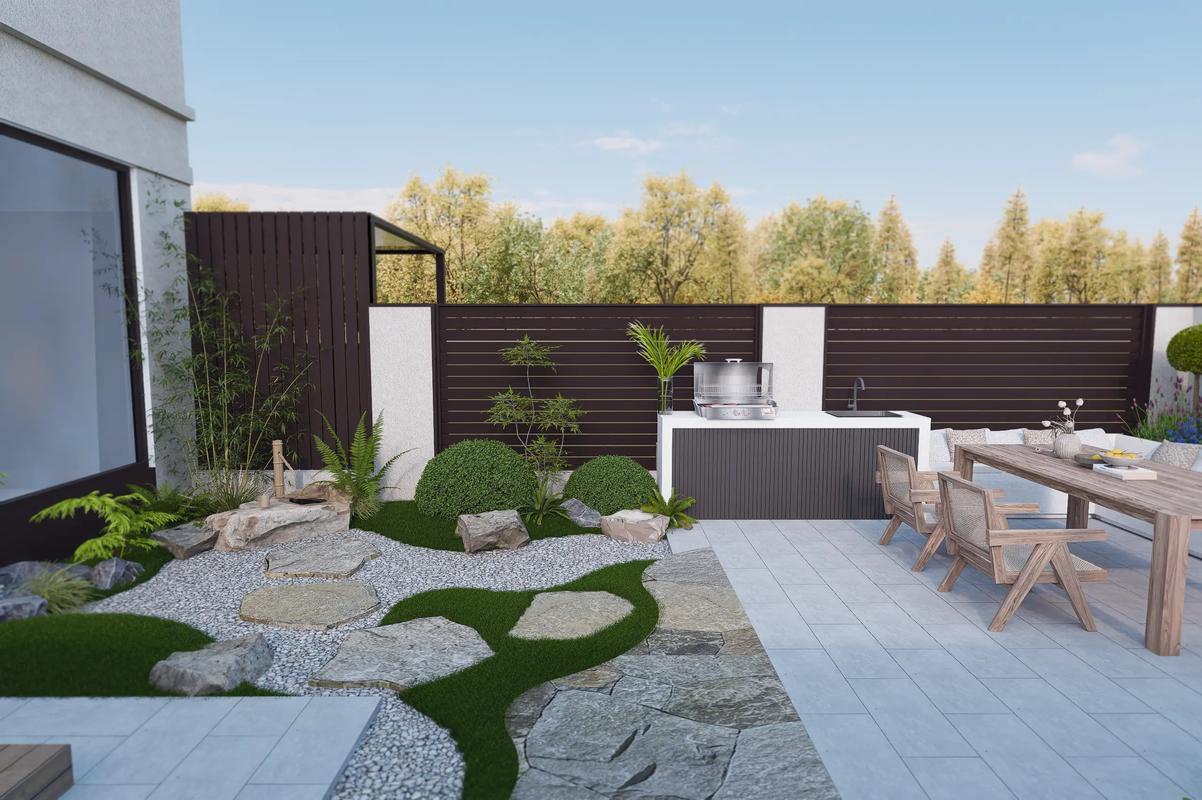 60平小花園#庭院設計