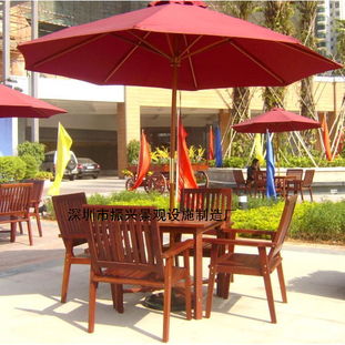 庭院生活美學 戶外實木餐桌椅，打造理想休閑空間